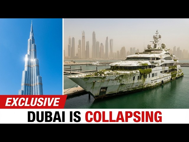 Abandoned Luxury Yachts, Deserted Iconic Landmarks— Dubai Is COLLAPSING  Fast!