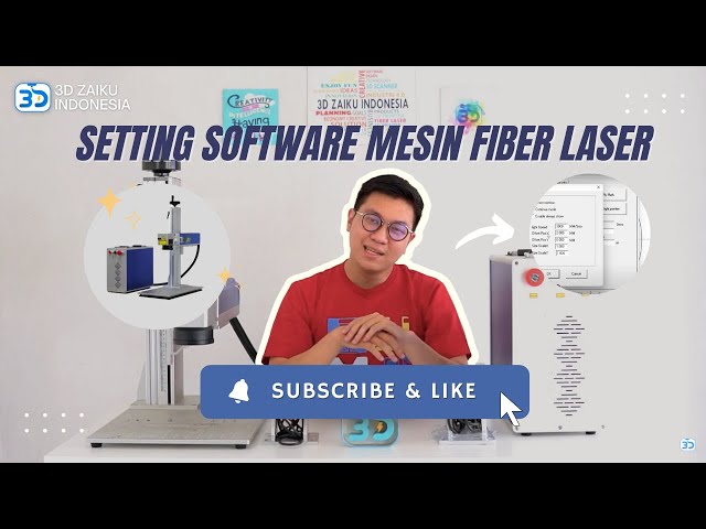 FIBER MARKING LASER MACHINE SOFTWARE SETTINGS - ENGRAVE MACHINES IN METAL, PLASTIC, AND JEWELRY