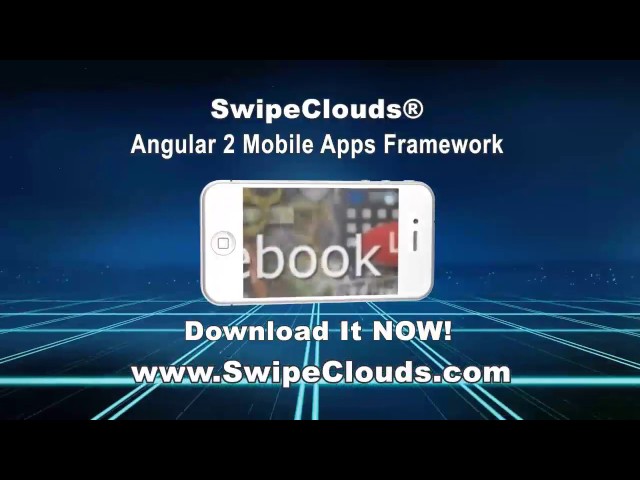 SwipeClouds is the  Angular Mobile App without Ionic