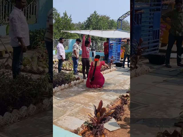 On sets of Ammayigaru...❤️ #ammayigaru #serialmaking #serial #teluguserial #trending #zeetelugu