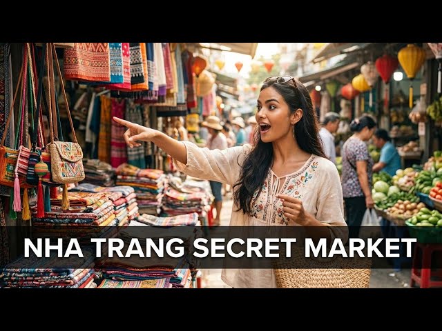 Top Tourist Reveals SECRET SHOPPING Tips for Nha Trang Market
