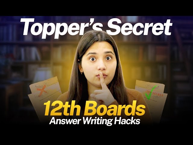 How to Write Answers in Board Exams | Class 12th Answer Writing Hacks #12thboards #sunstone