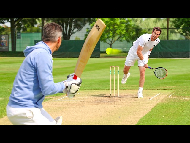 Cricket Batter vs 130mph Tennis Serve