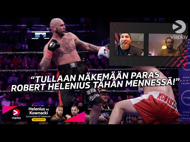Robert Helenius itsevarmana ennen uran tärkeintä ottelua | "Tullaan näkemään paras Robert Helenius"
