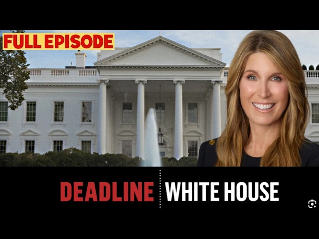 Deadline: White House 4/6/26 FULL END SHOW FULL HD - MS NOW Live, MSNBC News Trump April 6, 2026
