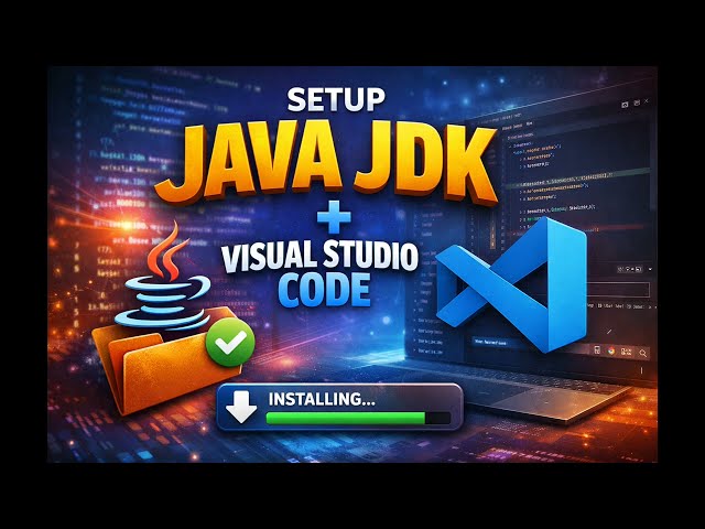 🔥Install JDK + VS Code for Java easily 💻 #java #coding #jdk #programming #vscode  #javatutorial