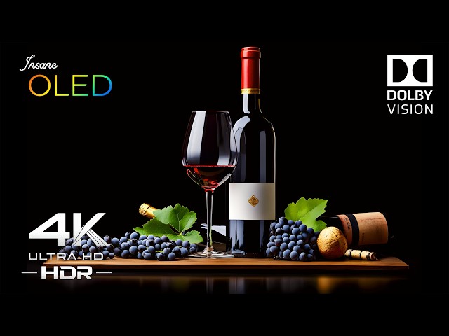 INSANE OLED BLACKS & COLORS - Dolby Vision 4K HDR 120FPS Demo Video