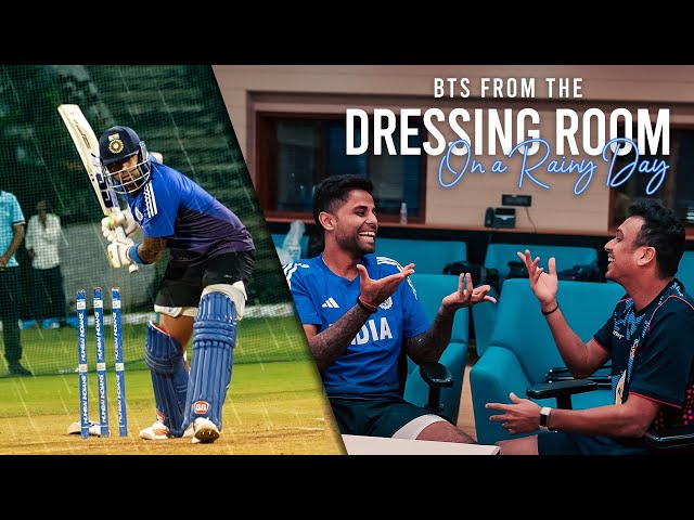 Dressing Room BTS during the Rain