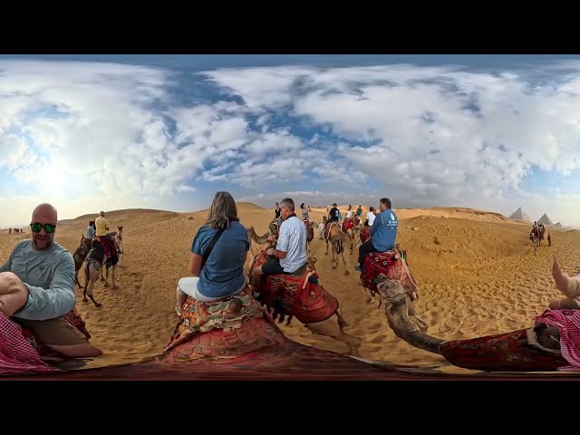 360 Camel Ride, Great Pyramid of Egypt