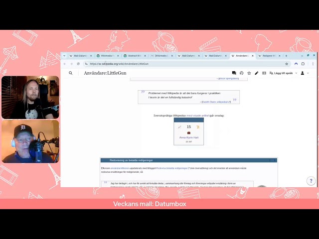 Wikipedia Weekly Network: Wikipediapodden avsnitt 327 - inspelning