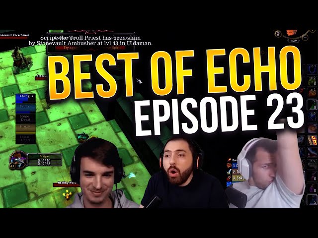 GINGI QUIT HUNTER FOR GOOD! Scripe DIES in Hardcore, Jeath is a Robot & More! | Best of Echo Ep. 23