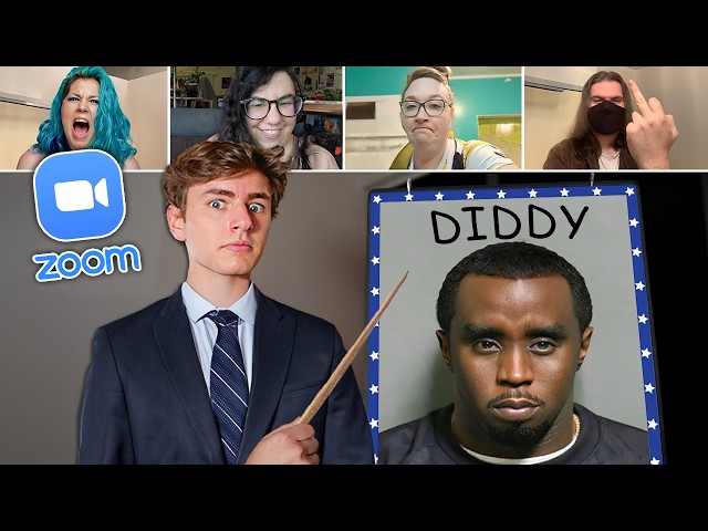 Hosting a Fake Political Zoom Class