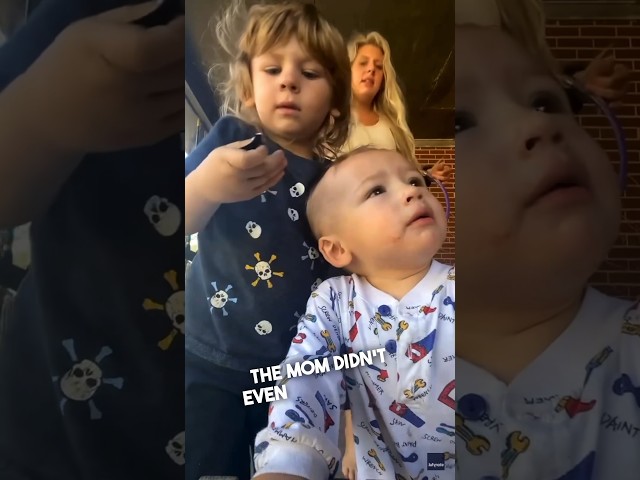 He saved his baby brother’s life ❤️