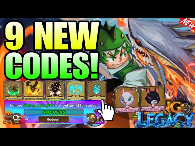 *EASTER EGG EVENT UPDATE* ALL WORKING CODES FOR KING LEGACY IN APRIL 2026 - ROBLOX KING LEGACY CODE
