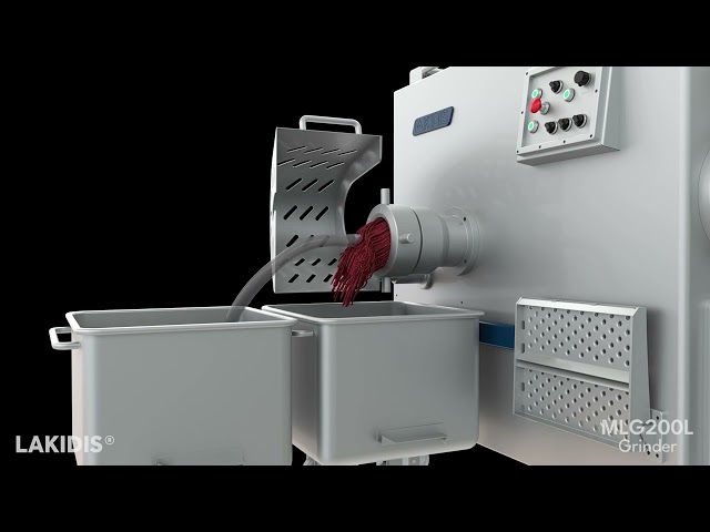 LAKIDIS MLG200L Grinder | 3D Short Overview of Machine Operation