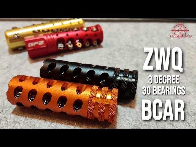 Best BCAR For High 300+FPS Nerf Blasters? Review: Zhen Wei Qi (ZWQ) 3° Twist 30 Bearings Metal BCAR
