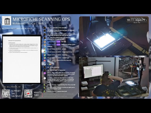 lofi Archive radio 🎞️ beats to scan/read microfiche to