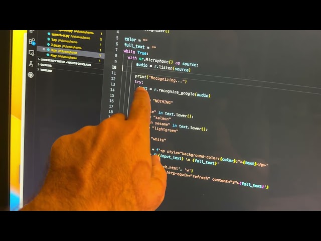Speech Recognition ALERTS Script with Python