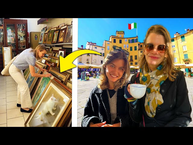 The Cutest Flea Market in Italy (That Gave My Daughter OCD!)