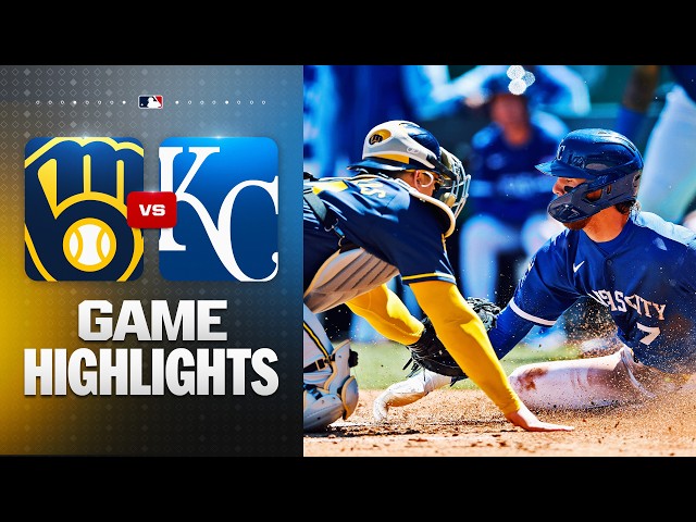 Brewers vs. Royals Game Highlights (4/5/26) | MLB Highlights