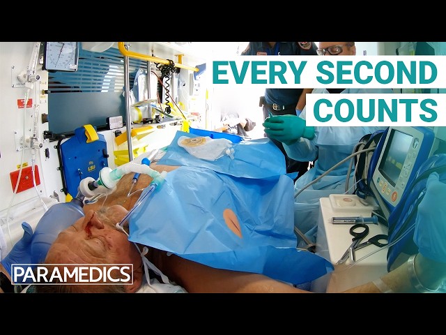 Motorcyclist's Life On The Line After High-Speed Crash | Paramedics