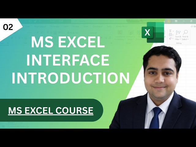 Microsoft Excel Interface Explained for Beginners | Complete Excel Basics (Step by Step)