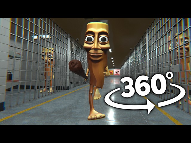 VR 360° Tung Tung Tung Sahur PRISON BREAK!
