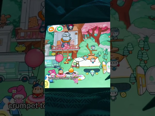 Crumpet town tour 💗 cr: em.p4ws #tocaboca