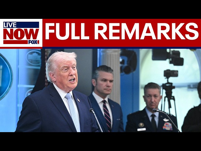 FULL: Trump, military leaders provide update on airman rescue and Operation Epic Fury
