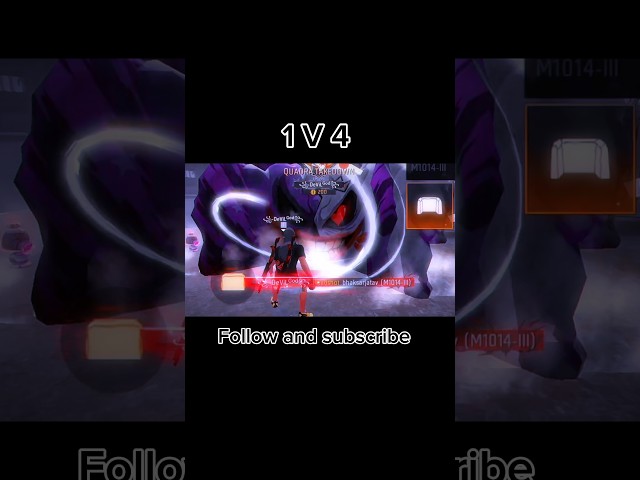 #freefire 1 V 4#gaming #video #fancy #freefire #🥶🥶