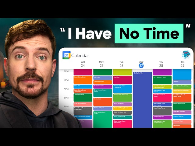 How MrBeast Works 18 Hours Per Day