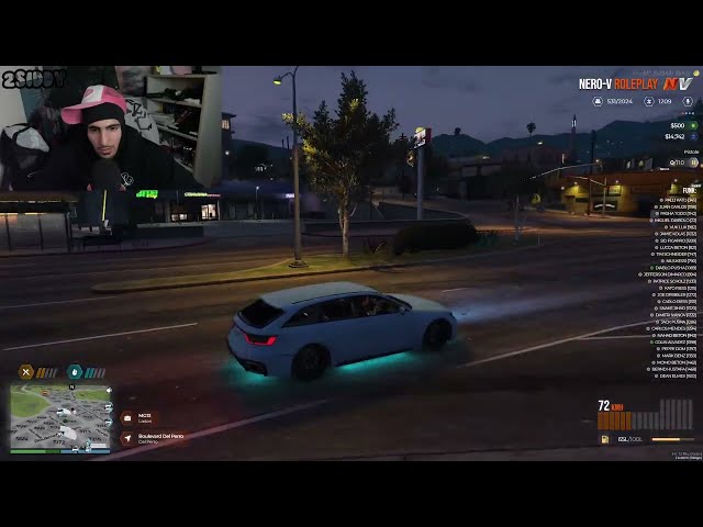 MG13 gegen die BLOODS in GTA RP | NERO-V