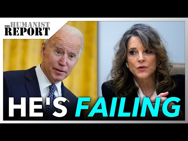 Marianne Williamson DRAGS Joe Biden on MSNBC