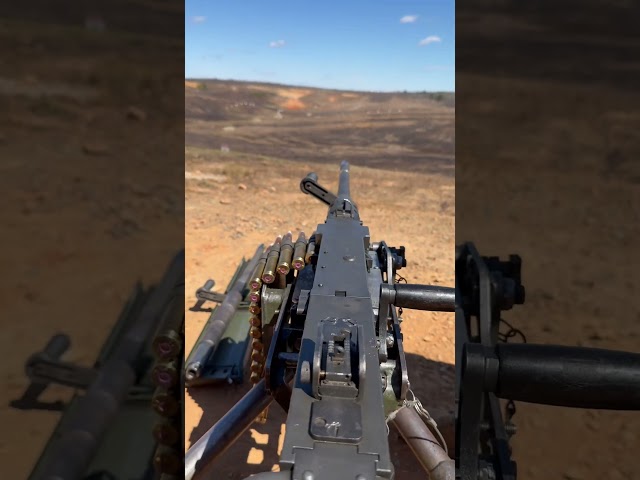 POV: M2 .50 Caliber Machine Gun #USMC #marines #marinecorps #military