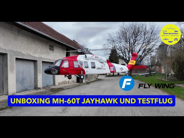 Unboxing MH 60T Jayhawk and test flight