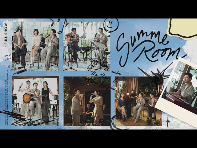 ‘SUMMEROOM 🍋’ Band Session - KAI ĐINH & Friends (MIN, AMEE, GREY D, Hoàng Dũng, Orange) | Full Show