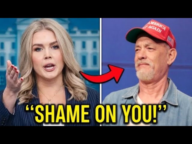 Karoline Leavitt Destroys Tom Hanks After Shocking MAGA Skit Performance