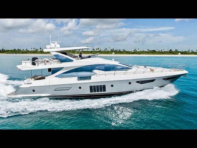 $2.9 Million Yacht Tour : 2018 Azimut 80 Yacht