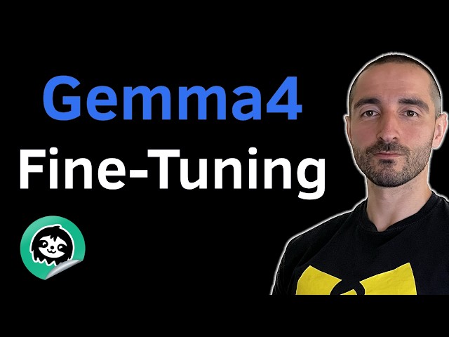 Gemma 4 Fine-Tuning on Single GPU | Training Gemma 4 With Unsloth on Custom Dataset (🔴 Live)