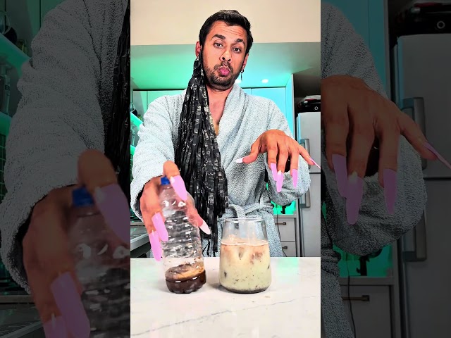 Perfect ice cream coffee 🤤 #bunelan #coffee #parody