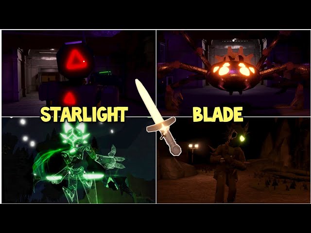 Doors Paradox Using Starlight Blade Against All Enemies 