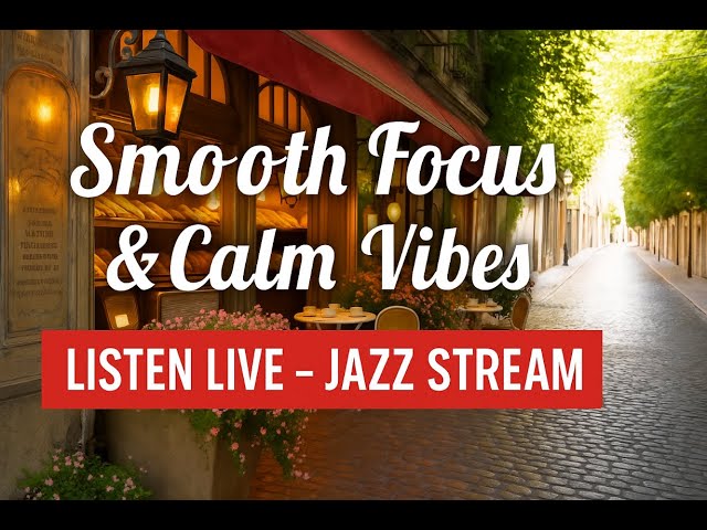 Jazz Live - Smooth Focus & Calm Vibres