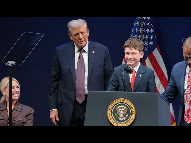 President Trump Honors Our 12-Year-Old Client