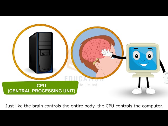 Parts of a Computer | कंप्यूटर के विभिन्न भाग | Class 1 | Kriti Educational Videos