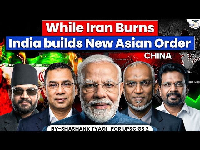 How India is Quietly Building a New Asian Order Amid Iran War Situation | Geopolitics Simplified
