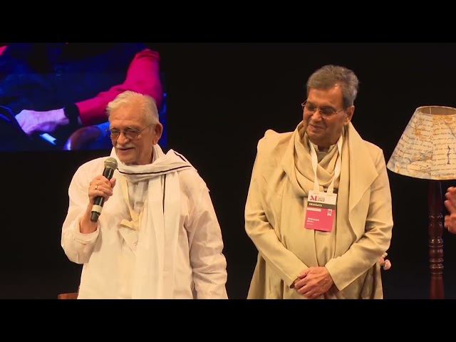 Gulzar Saab on Subhash Ghai / Book Launch / Karma's Child / Mumbai Literature Festival 2024