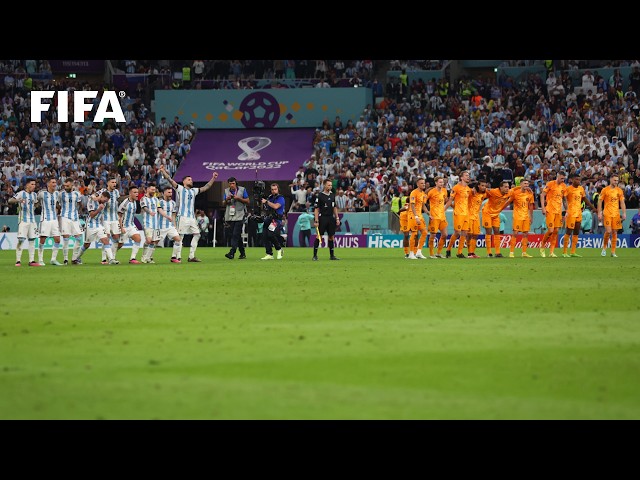 Full Penalty Shoot-out: Argentina vs Netherlands | 2022 World Cup Quarter-Finals