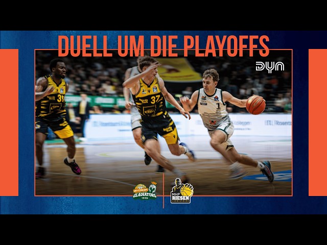 Highlights: VET-CONCEPT Gladiators Trier - MHP RIESEN Ludwigsburg | easyCredit BBL | Dyn Basketball