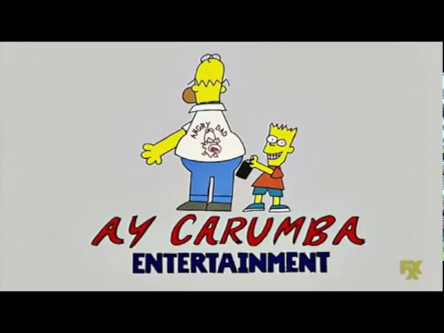 The Simpsons - AY CARUMBA ENTERTAINMENT (End Logo)