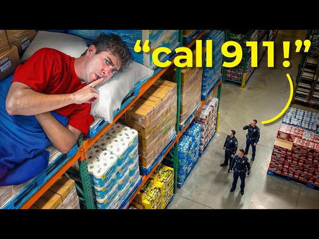 How Many Days Can I Secretly Live In a Grocery Store?
